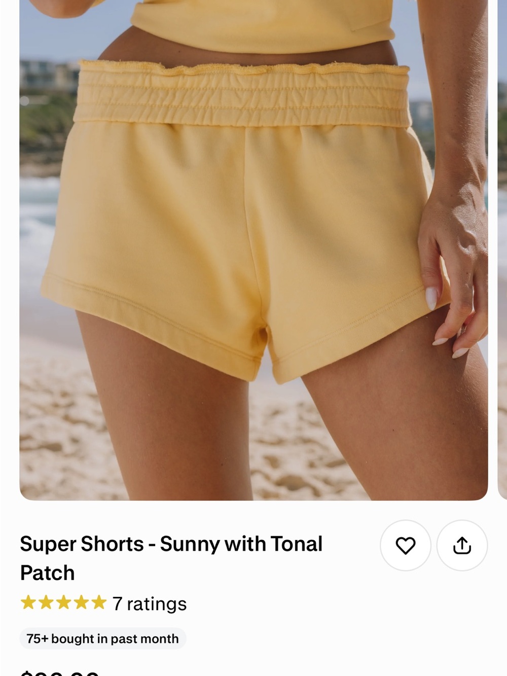 Sunny Tonal Patch Women's Super Shorts Daily Drills